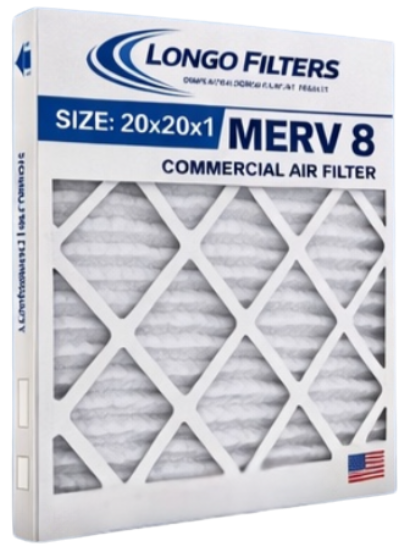 Longo Filter Silver MERV 8 Air Filter